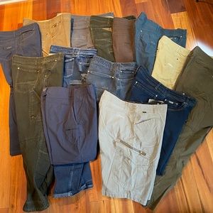 Kuhl Mens Pants - lot of 13